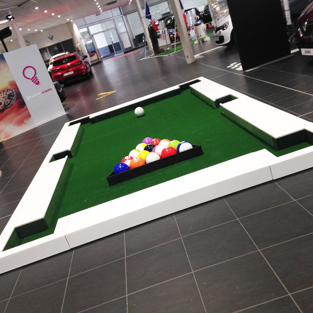 Billard Foot 6x3m