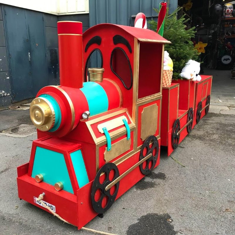 Train rouge - 480cm