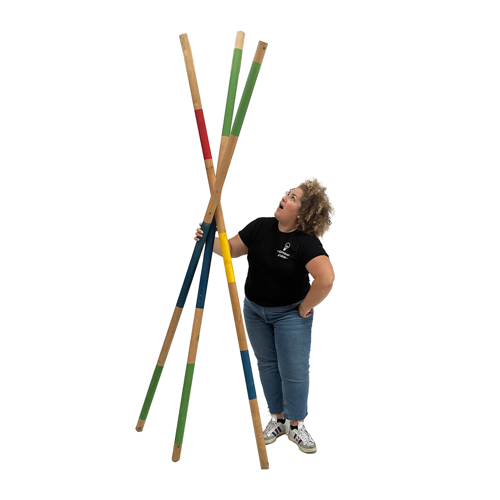 Lot de 3 mikados - 270cm