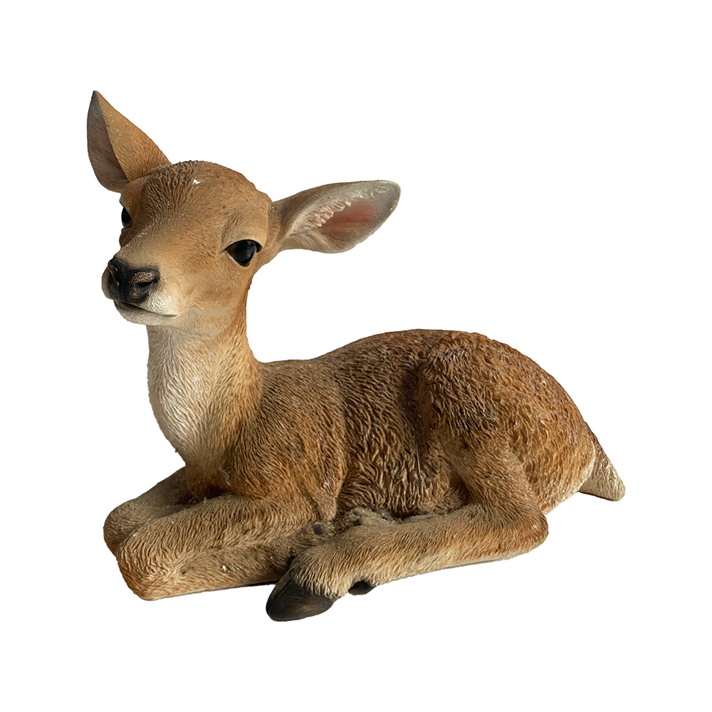 Biche allongée - 42cm