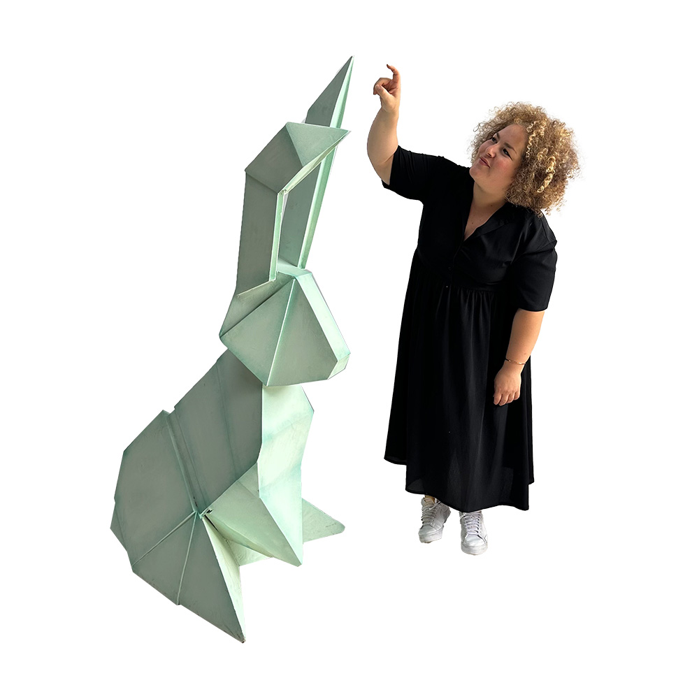 Lapin origami - 165cm