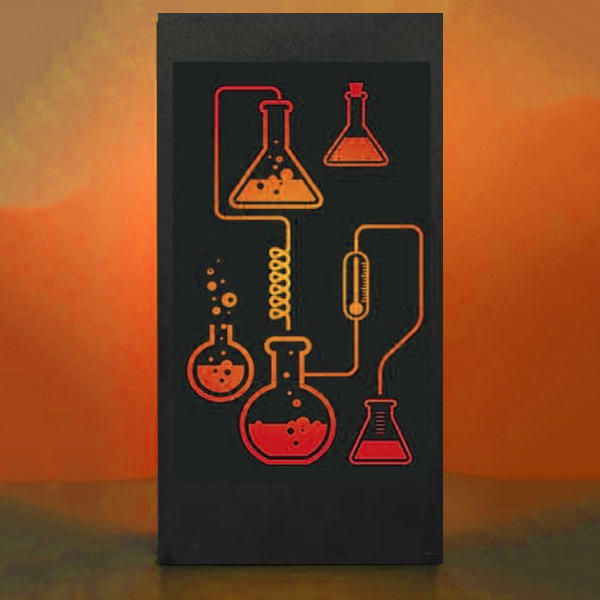 Panneau lumineux Chimie (2) - 200cm