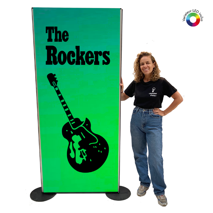 Panneau lumineux "The Rockers" - 200cm