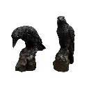 Statuette Corbeau - 15cm