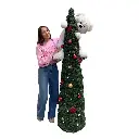 Sapin conique décoré - 200cm