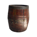 Petit bar/tonneau en bois - 57cm