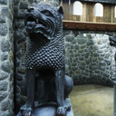 Statue lion - 108cm