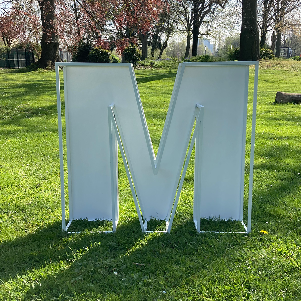 Lettre "M" - 90cm
