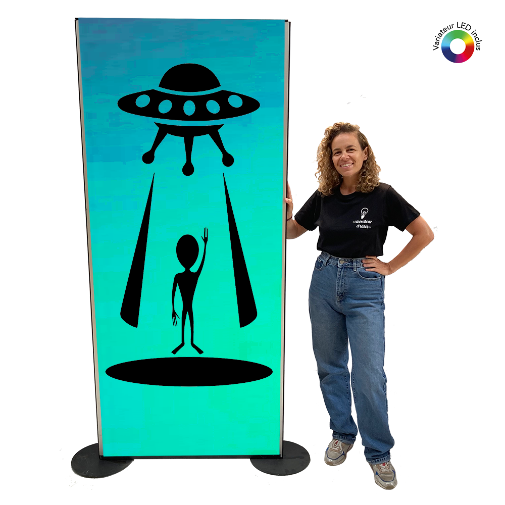 Panneau lumineux extraterrestre - 200cm