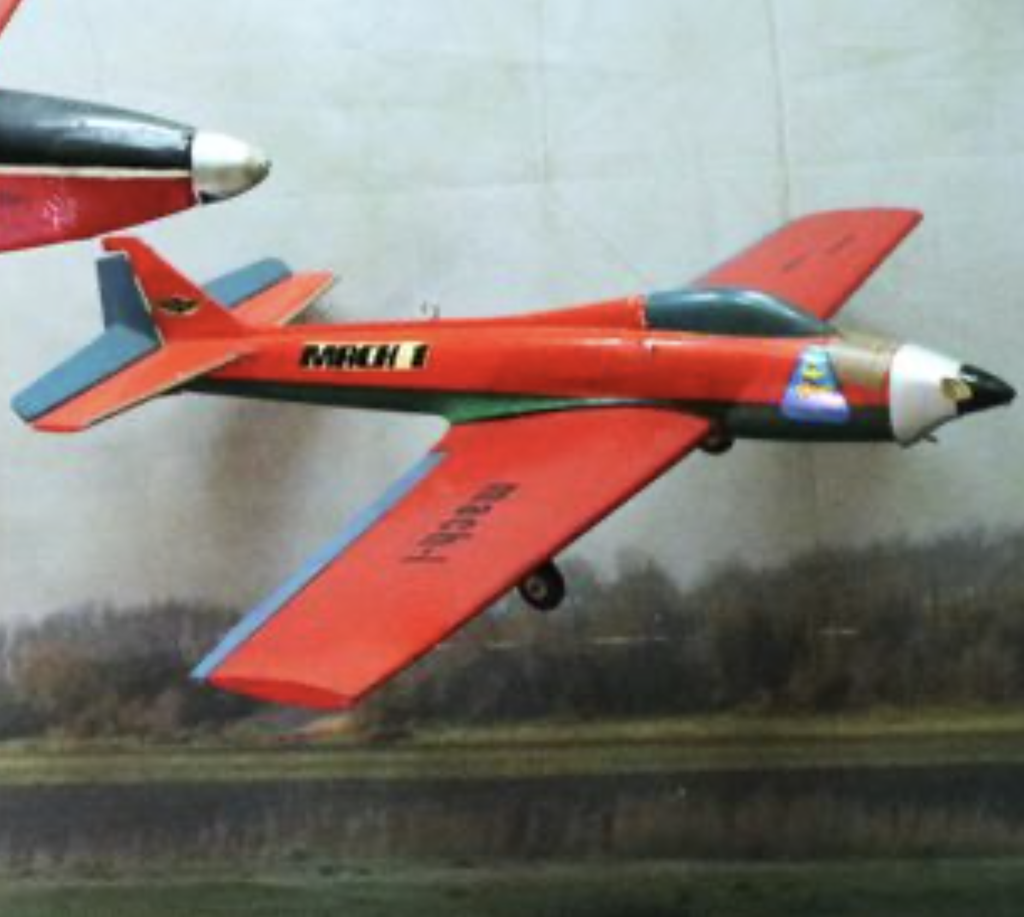 Avion rouge - 138cm