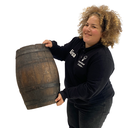 Tonneau en bois - 54cm