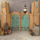 Façade arche orientale - 352cm