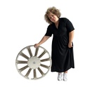 Enrouleur bobine métal - 80cm