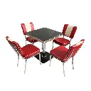 Ensemble table et chaises diner