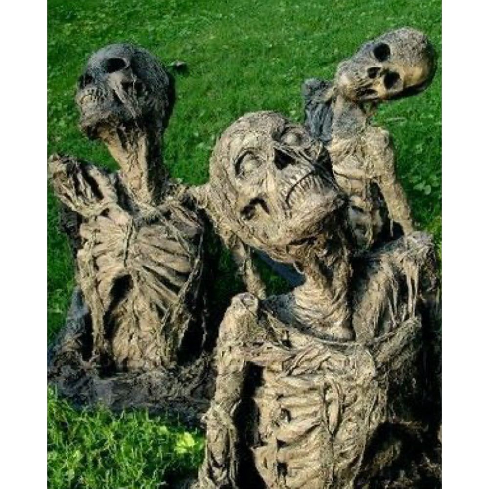 Zombie sortant du sol