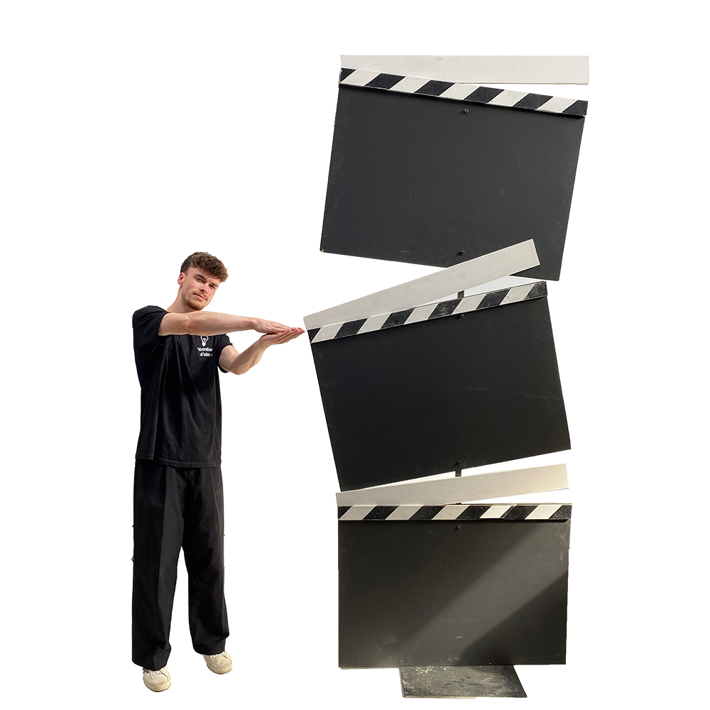 Totem clap cinéma XL