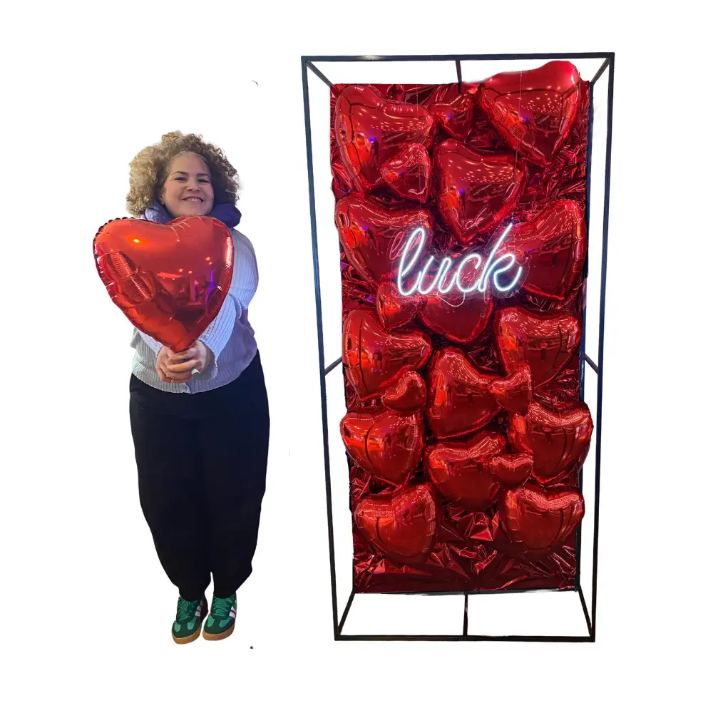 Box néon "Luck" - 210cm (personnalisable)