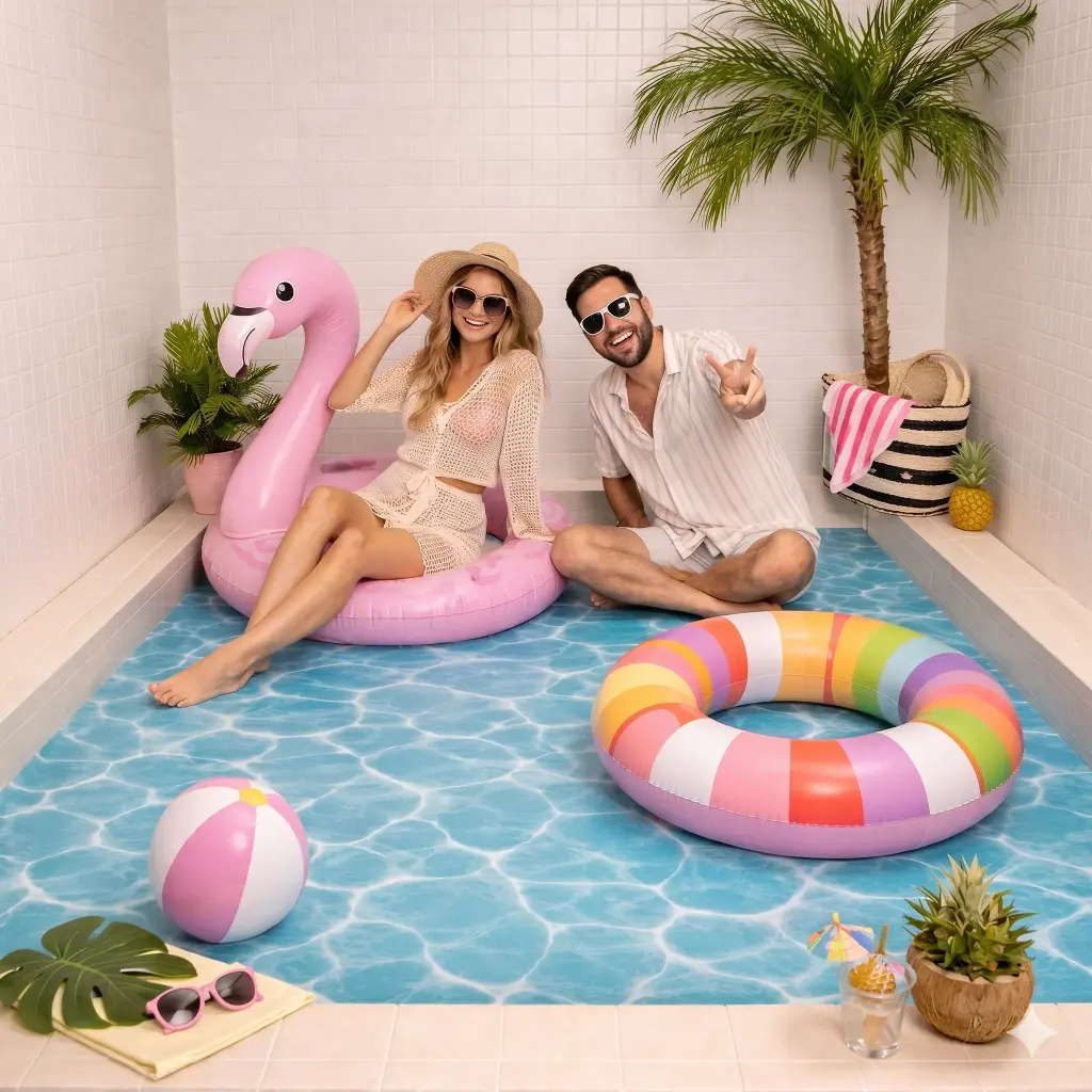 Photocall "Pool party"