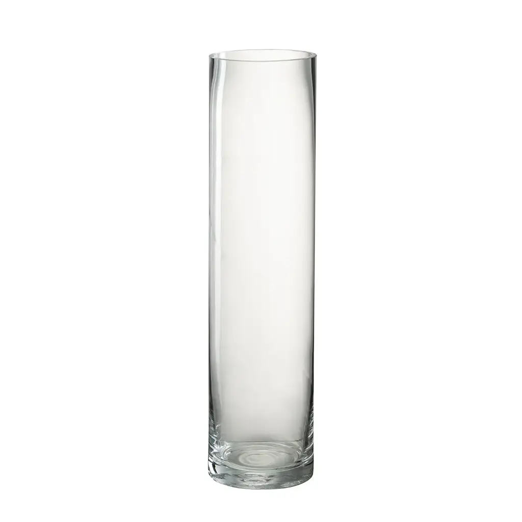 Vase cylindrique en verre - 40cm