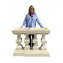Balustrade grecque - 114cm
