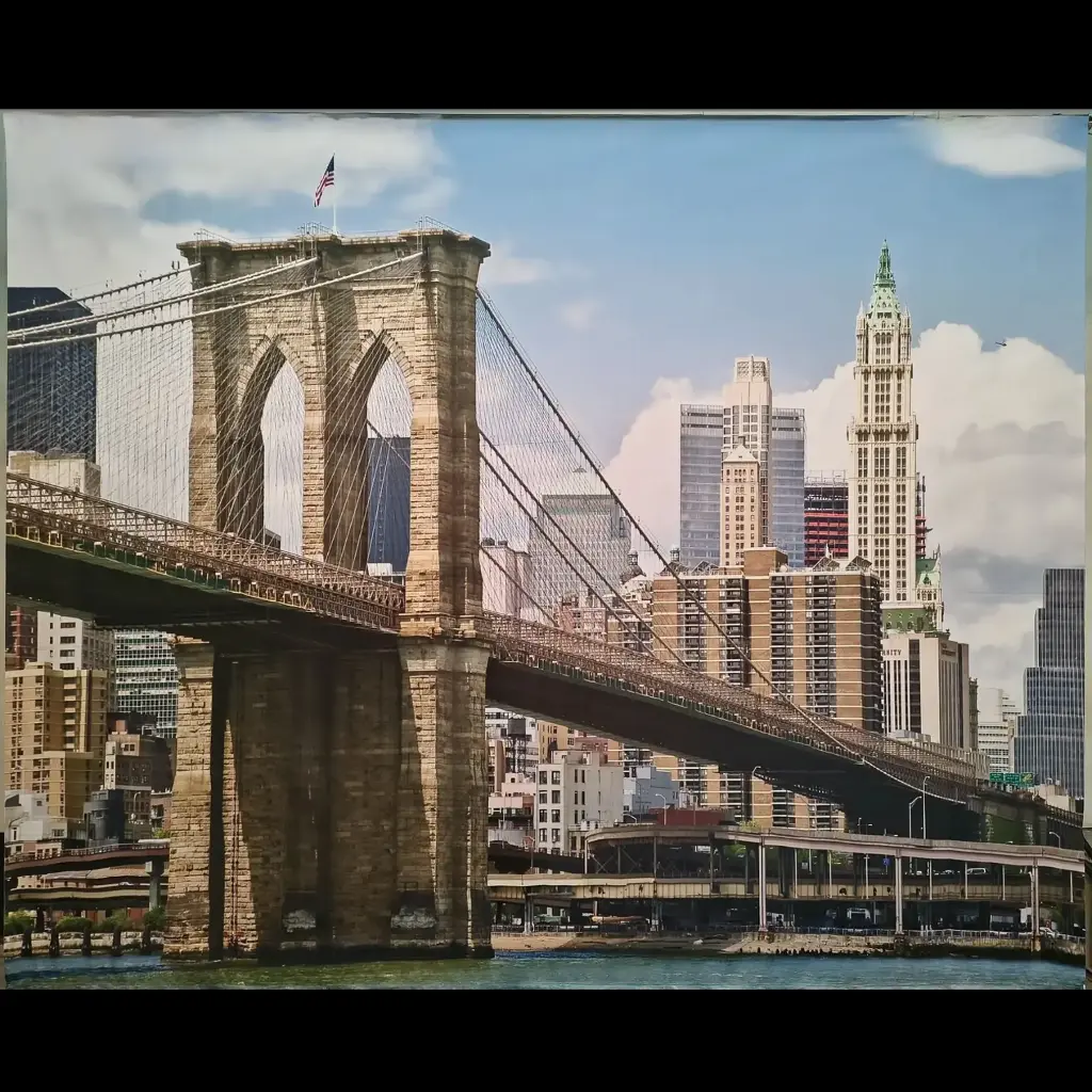 Fond photo New York - 240cm