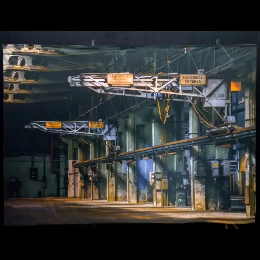 Fond photo industriel - 240cm