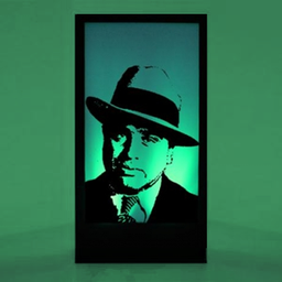 [locpro71] Panneau lumineux Al Capone - 200cm