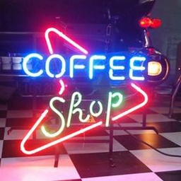 [locame25] Néon "Coffee shop" - 52cm