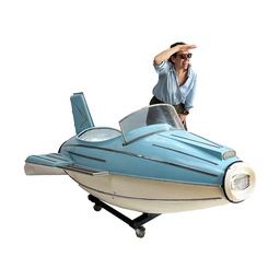 [locame38] Avion de fête foraine - 110cm