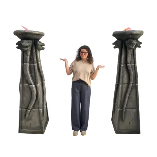 [locmed8] Colonne de feu serpent - 194cm