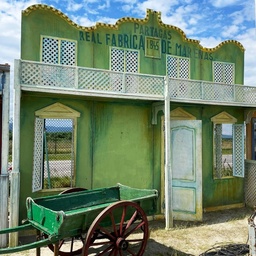 [locaml3] Façade maison verte - 405cm