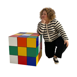[loca802] Rubik's cube 60cm