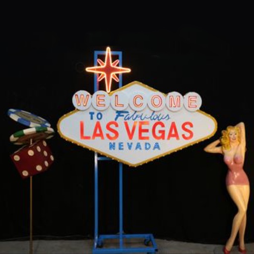 [loccas17] Panneau "Welcome to fabulous Las Vegas" - 290cm