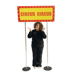 [loccir13] Panneau &quot;circus circus&quot; - 228cm
