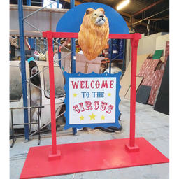 [loccir14] Panneau "Welcome to the circus" - 250cm