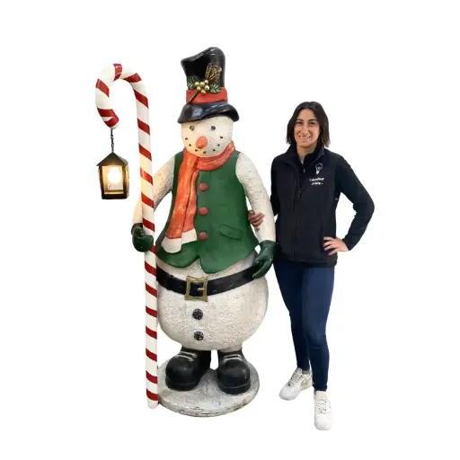 [locban13] Bonhomme de neige lanterne - 190cm