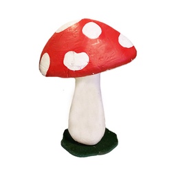 [locapm4] Champignon rouge et blanc - 50cm