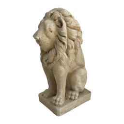 [locgre20] Statue Lion blanche 76cm