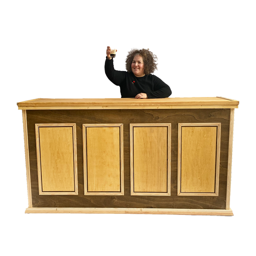 [locrug3] Bar rustique - 102cm