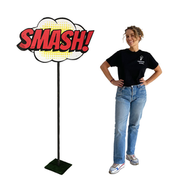 [locbds10] Texte bande-dessinée "Smash" - 50cm
