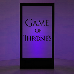 [locstv14] Panneau lumineux Game of Thrones 200cm