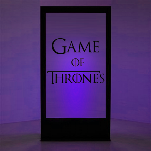 [locstv14] Panneau lumineux Game of Thrones - 200cm
