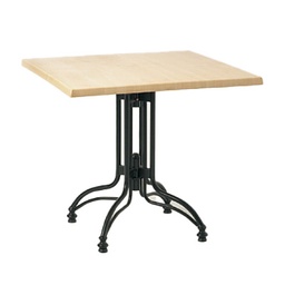 [locpar47] Table bistrot carrée - 80cm