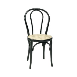 [locpar49] Chaise bistrot noire - 75 cm