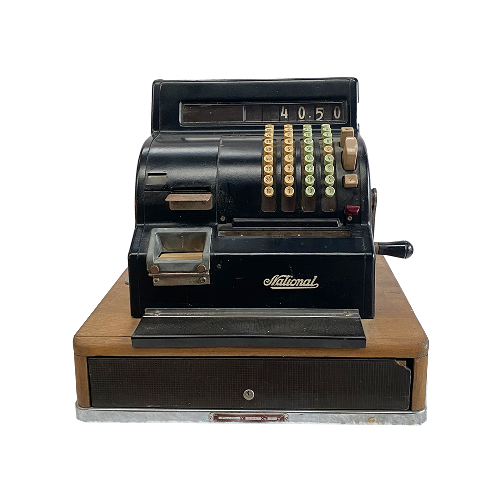 Caisse enregistreuse vintage - Libdeco de Libérateur d'idées, Location décors événementiels