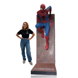 [locsup12] Personnage Spiderman 243cm