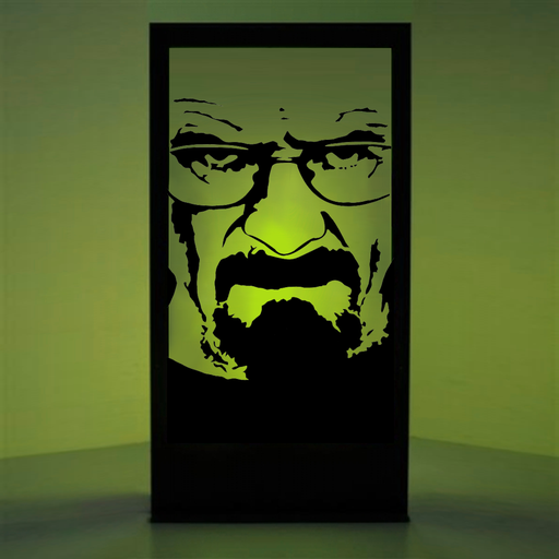 [locbre2] Panneau lumineux Heisenberg - 200cm