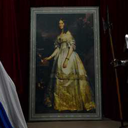 [locbar20] Peinture Portrait Princesse Catherine
