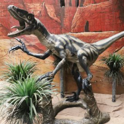 [locdin9] Dinosaure Vélociraptor 180cm