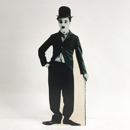 [loccin77] Silhouette Charlie Chaplin - 1m70